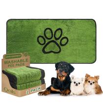 Alfombrillas Reutilizables para Orinar de Perro Qeils Paquete de 2 Super Absorbentes 61x122 cm