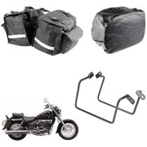 Alforge 19 Litros C/ Capa + Afastador Kasinski Mirage 250 Alforge 19 Litros C/ Capa + Afastador Kasinski Mirage 250