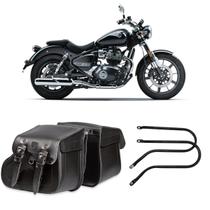 Alforge Lateral Botinha 20l Liso Afastador Suporte Roayl Enfield Super Meteor 650 Alforge Lateral Botinha 20l Liso Afastador Suporte Roayl Enfield Super Meteor 650