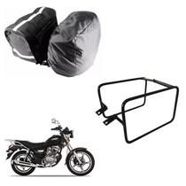 Alforge Nylon C/ Capa + Afastador Chopper Road 150 Alforge Nylon C/ Capa + Afastador Chopper Road 150