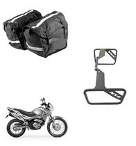 Alforge Nylon C Capa + Afastador Falcon Nx 400 I 2013 A 2015 Alforge Nylon C Capa + Afastador Falcon Nx 400 I 2013 A 2015