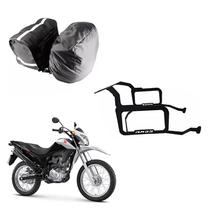 Alforge Nylon C/ Capa + Afastador Honda Bros 160 Alforge Nylon C/ Capa + Afastador Honda Bros 160