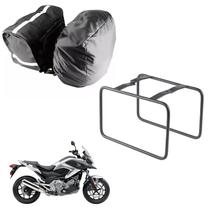 Alforge Nylon C/ Capa + Afastador Nc 700 X Nc 750 X Alforge Nylon C/ Capa + Afastador Nc 700 X Nc 750 X