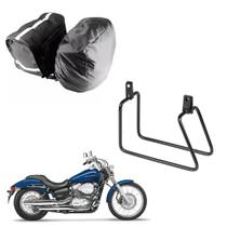 Alforge Nylon C/ Capa + Afastador Shadow 750 2011 Em Diante Alforge Nylon C/ Capa + Afastador Shadow 750 2011 Em Diante