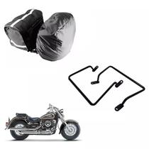 Alforge Nylon C/ Capa + Afastador Yamaha Drag Star 650 Alforge Nylon C/ Capa + Afastador Yamaha Drag Star 650