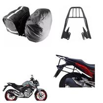 Alforge Nylon Capa + Bagageiro Afastador Twister 16 Em Diant Alforge Nylon Capa + Bagageiro Afastador Twister 16 Em Diant