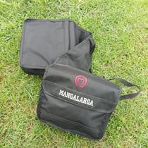 Alforge Térmico Preto em Lona para selas ou arreios