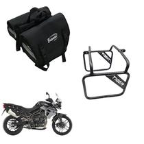 Alforge Universal + Afastador Triumph Tiger 800 Xc/abs Alforge Universal + Afastador Triumph Tiger 800 Xc/abs