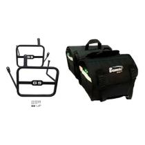Alforge Universal Imper + Afastador BmwG 650Gs Preto Fosco Alforge Universal Imper + Afastador BmwG 650Gs Preto Fosco