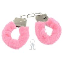 Alg3ma de Metal com Pelúcia Rosa