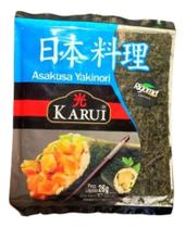 Alga Marinha Nori 10 Folhas 26g Karui