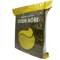 Alga Marinha Nori Tradicional Sushi Temaki Crocante 50 Folhas