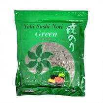 Alga Yaki Nori para Sushi Temaki 50 folhas 140g - Green - Ganesh