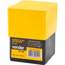 Algarismo de aço punção 6mm 0-9 para gravação - Vonder Plus