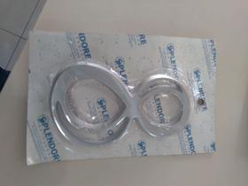 Algarismo residencial 12 cm aluminio vazado nr 8 prata unitário