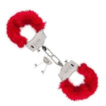 Algem4 de Metal com Pelúcia - Vermelha