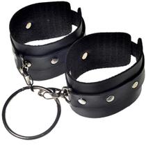 Algema com Argola Mosquete Metal e Tiras DOMINATRIXXX Algema com Argola Mosquete Metal e Tiras DOMINATRIXXX