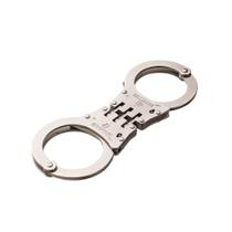 Algema de Pulso de Dobradiça Invictus Em Aço Aisi 1020 Prata