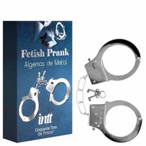 Algemas de Metal Fetish Prank - Linha 50 Tons de Prazer - Intt Algemas de Metal Fetish Prank - Linha 50 Tons de Prazer - Intt