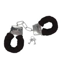 Algemas em metal cobertas com capa de pelúcia - Diversão garantida - Mais vendida Algemas em metal cobertas com capa de pelúcia - Diversão garantida - Mais vendida