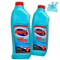 Algicida Choque HCL Hidroall 1L - 5 unidades