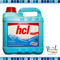 Algicida Choque Hidroall HCL 5L Algicida Choque Hidroall HCL 5L
