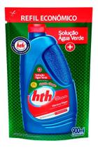 Algicida choque hth solucao agua verde refil 900ml