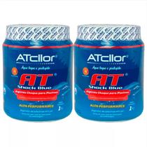 Algicida Choque P/ Piscinas Elimina Algas Atcllor 1kg Kit 2