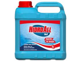 Algicida de Choque para Piscinas HidroAll HCL - 5 Litros Algicida de Choque para Piscinas HidroAll HCL - 5 Litros