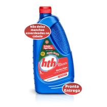 Algicida de Choque Para Piscinas Hth Solução Água Verde 1 Litro