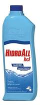 Algicida De Manutenção Hcl 01 Litro Hidroall Azul Algicida De Manutenção Hcl 01 Litro Hidroall Azul