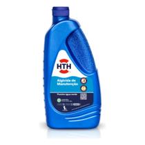 Algicida HTH Manutenção 1L Livre Cobre Previne Algas Piscina