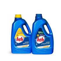 Algicida Manutenção 5l + Clarificante Maxfloc 5l Hth