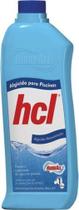 Algicida Manutenção para Piscinas HCL Hidroall-1 Litro