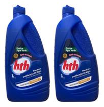Algicida Manutenção Previne Água Verde Hth 2 Litros Und Algicida Manutenção Previne Água Verde Hth 2 Litros Und