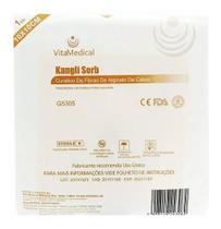 Alginato de cálcio 10x10cm caixa com 10 unidades VitaMedical - Vita Medical