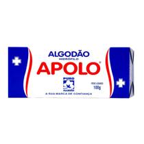 Algodão Apolo 100g - Caixa com Algodão Hidrofilizado Algodão Apolo 100g - Caixa com Algodão Hidrofilizado