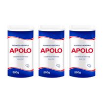 Algodao Apolo 500G - Kit Com 3Un Algodao Apolo 500G - Kit Com 3Un