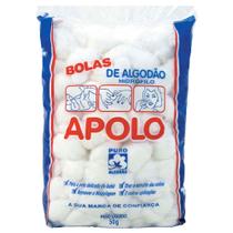 Algodão apolo bolas 50gr Algodão apolo bolas 50gr