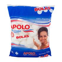 Algodão Apolo Bolas Hidrófilo com 100g Algodão Apolo Bolas Hidrófilo com 100g