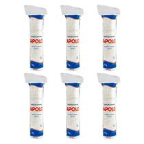 Algodao Apolo Discos 70G - Kit Com 6Un
