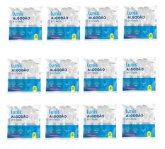 ALGODÃO BOLA 50GR LUNIS PCT C/12un ALGODÃO BOLA 50GR LUNIS PCT C/12un