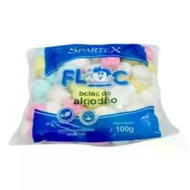 Algodão Bola Colorida Spartex 100G Algodão Bola Colorida Spartex 100G