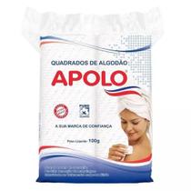 Algodão Branco Multiuso Quadrado Apolo 100G