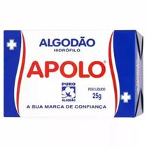 Algodão Caixa Apolo 25G Algodão Caixa Apolo 25G