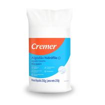 Algodão Cremer Hidrófilo Rolo 250G - Cremer Algodão Cremer Hidrófilo Rolo 250G - Cremer