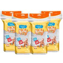 Algodão de Higiene infantil Quadrado Macio e Suave Nathy Baby 75g