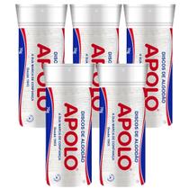 Algodao Disco Apolo 70g Limpeza Facial Maquiagem Manicure Pedicure - Kit Com 5