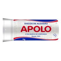 Algodao Disco Apolo 70g Limpeza Facial Maquiagem Manicure Pedicure