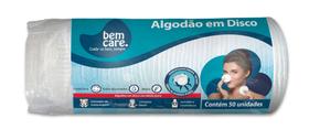 Algodao disco bem care c/50 und